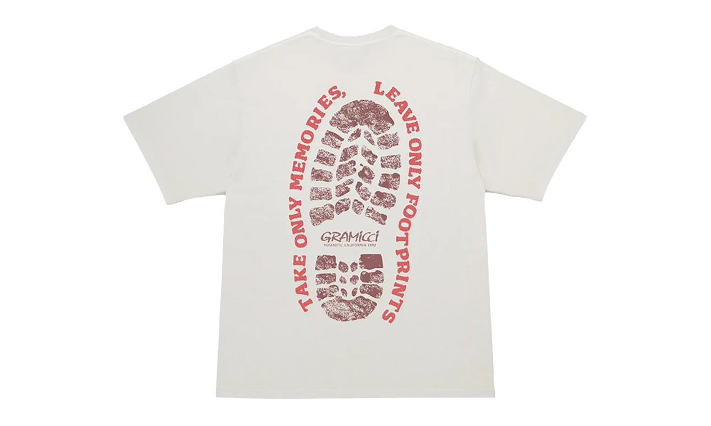 Footprints Pigment Dyed SS Tee "Natural" G6SU T119 NAT
