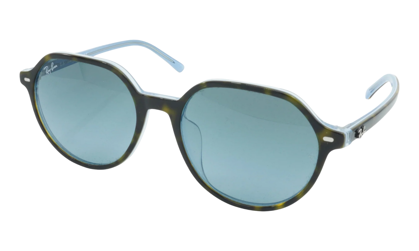 THALIA SUNGLASSES "HAVANA ON LIGHT BLUE" RB2195F-13163M_53