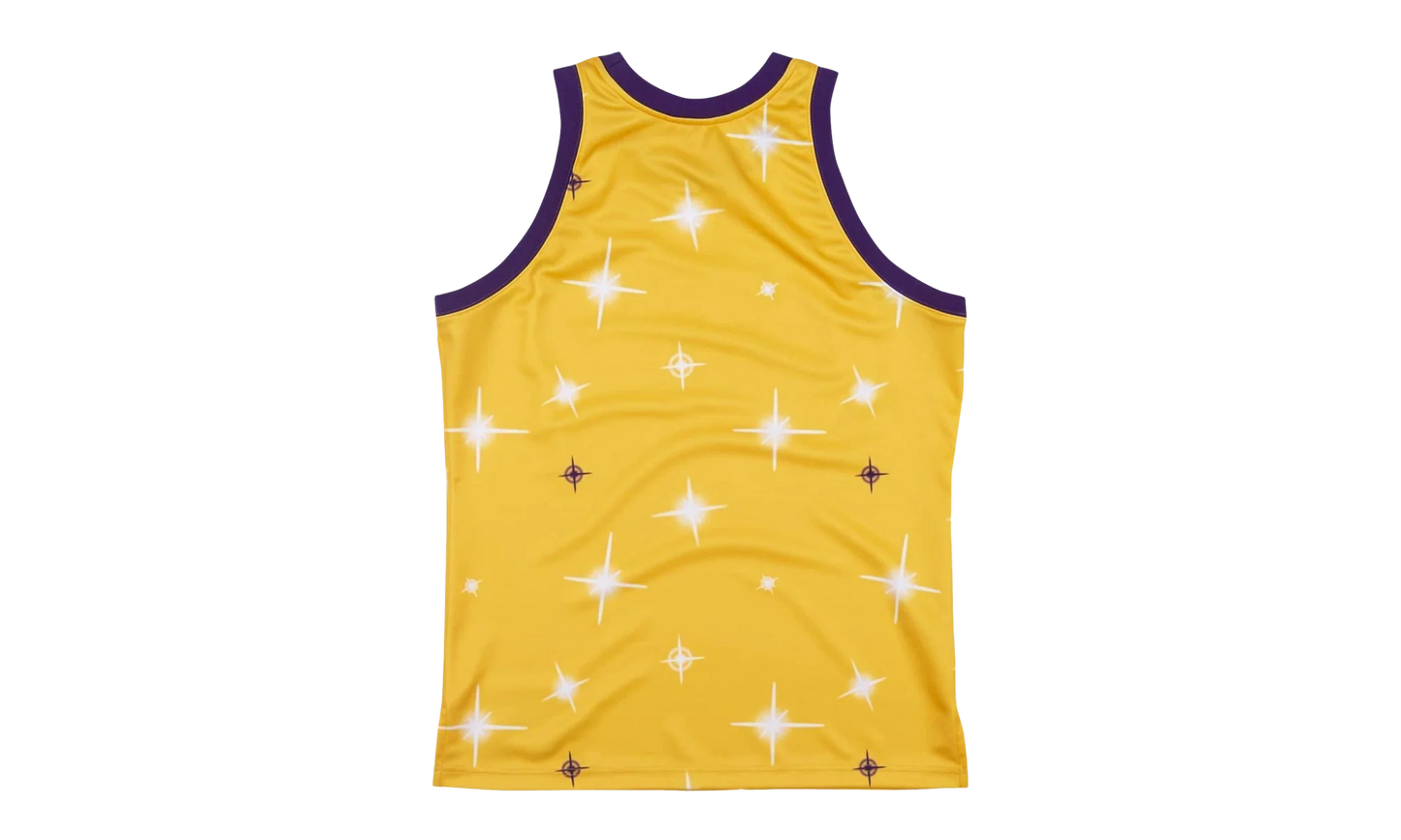 NBA Airbrush Knit Jersey "Los Angeles Lakers - Yellow" TTNKBW18029 LALYELL