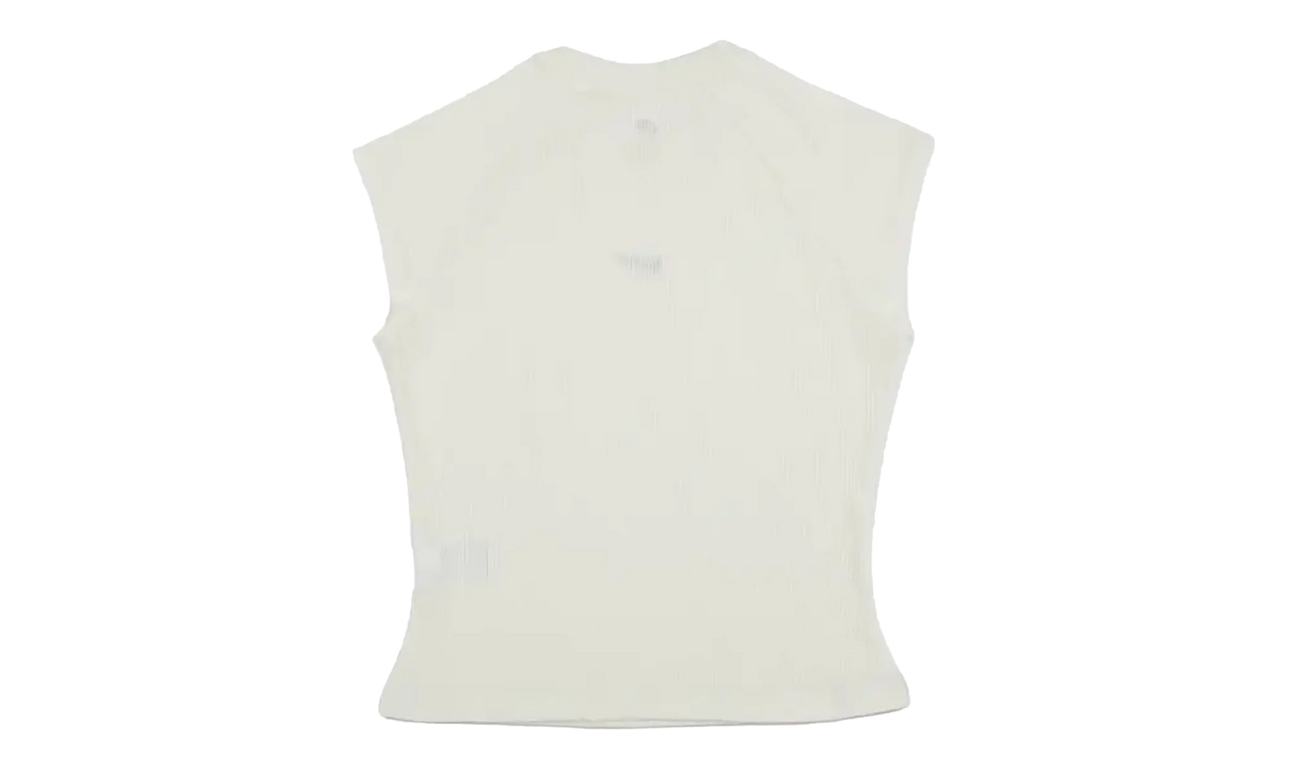 NSW Knit Tight SS Ribbed Top WMNS "Sail" IF0242 133