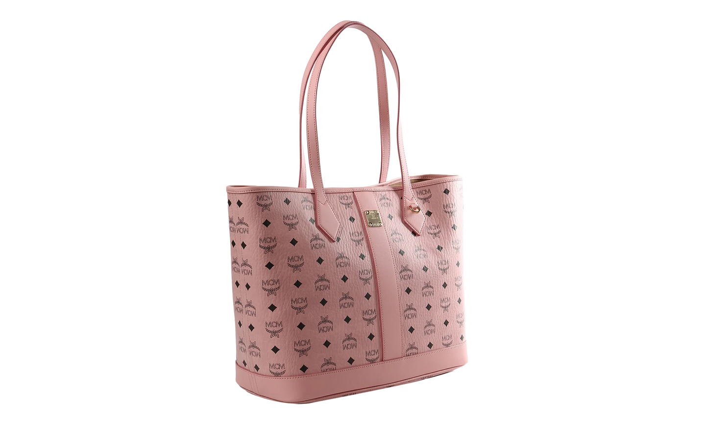 Medium Liz Shopper in Visetos "Soft Pink" MWPGSLR02PZ001