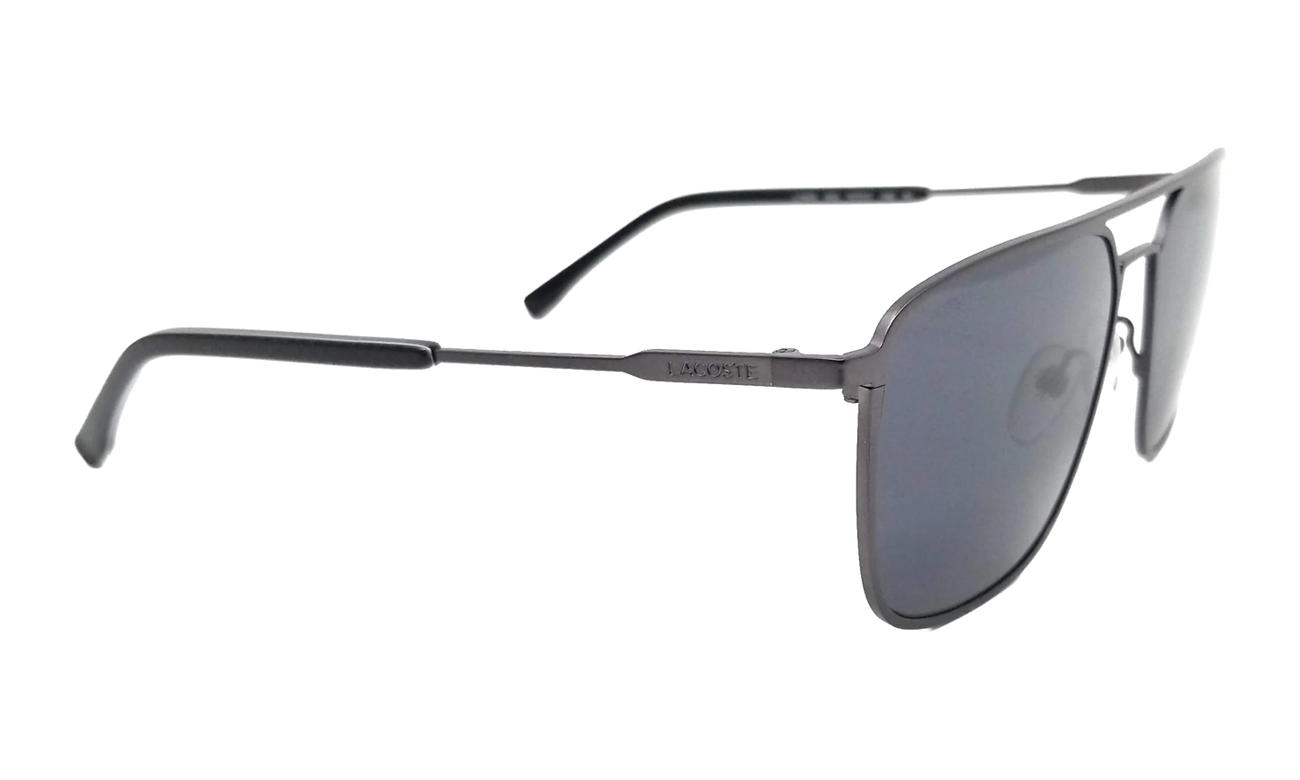 Rectangle Sunglasses "Matte Silver" L194S-033