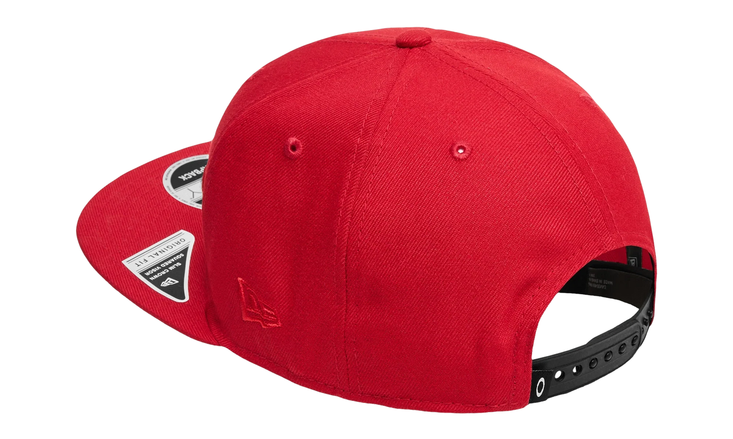 9FIFTY OAKLEY x NewEra New Patch Snapback Hat "Red Line" FOS900867 465