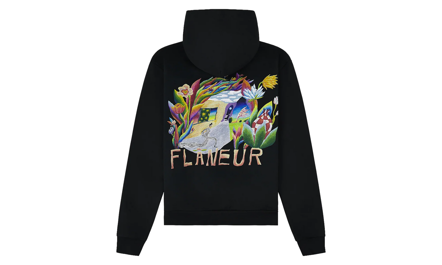 Passage of Time Hoodie "Black" F15007 BLK