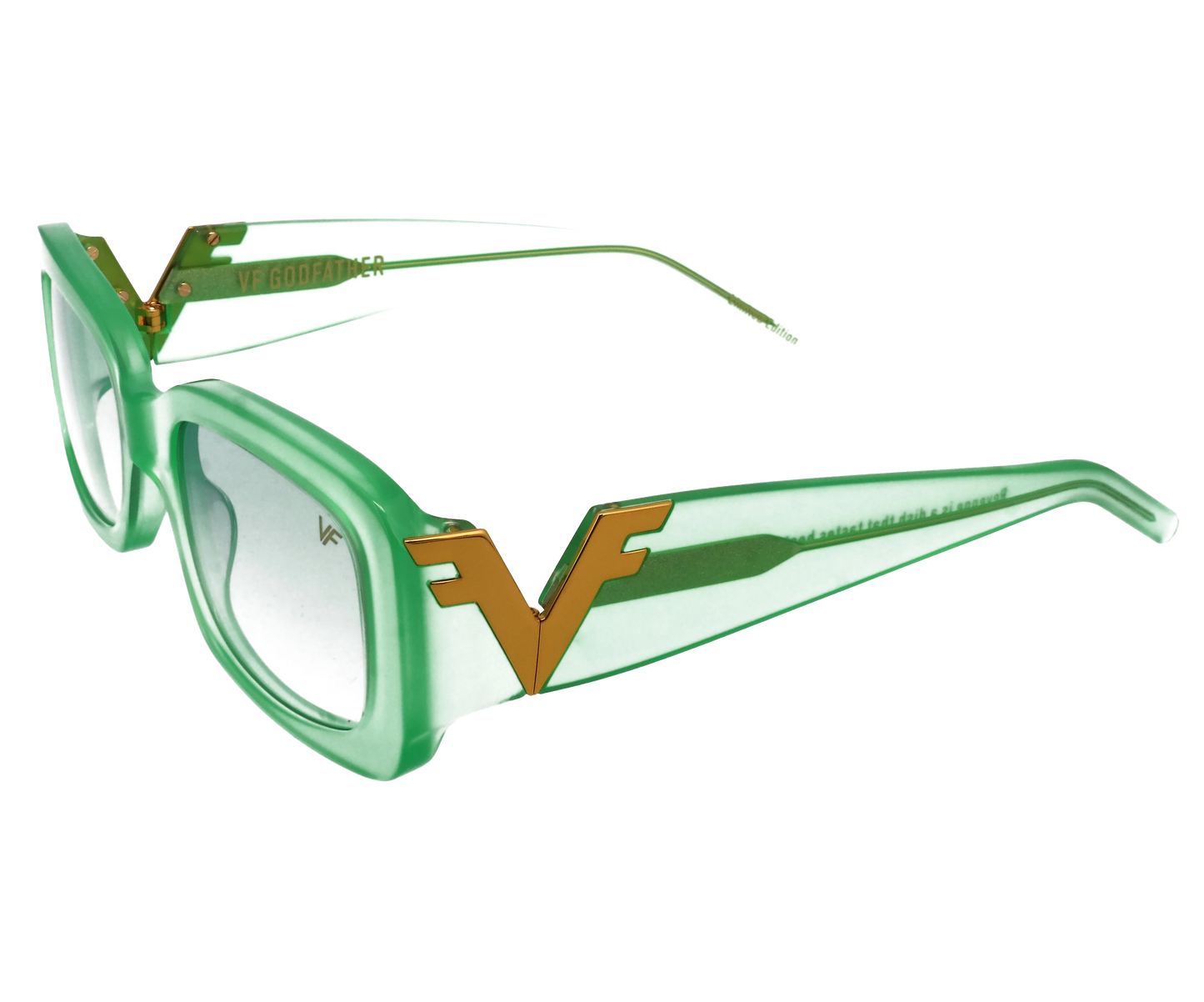 Godfather Neon Limited Edition Acetate "Neon Green Translucent" GDGD2 0009 52A7