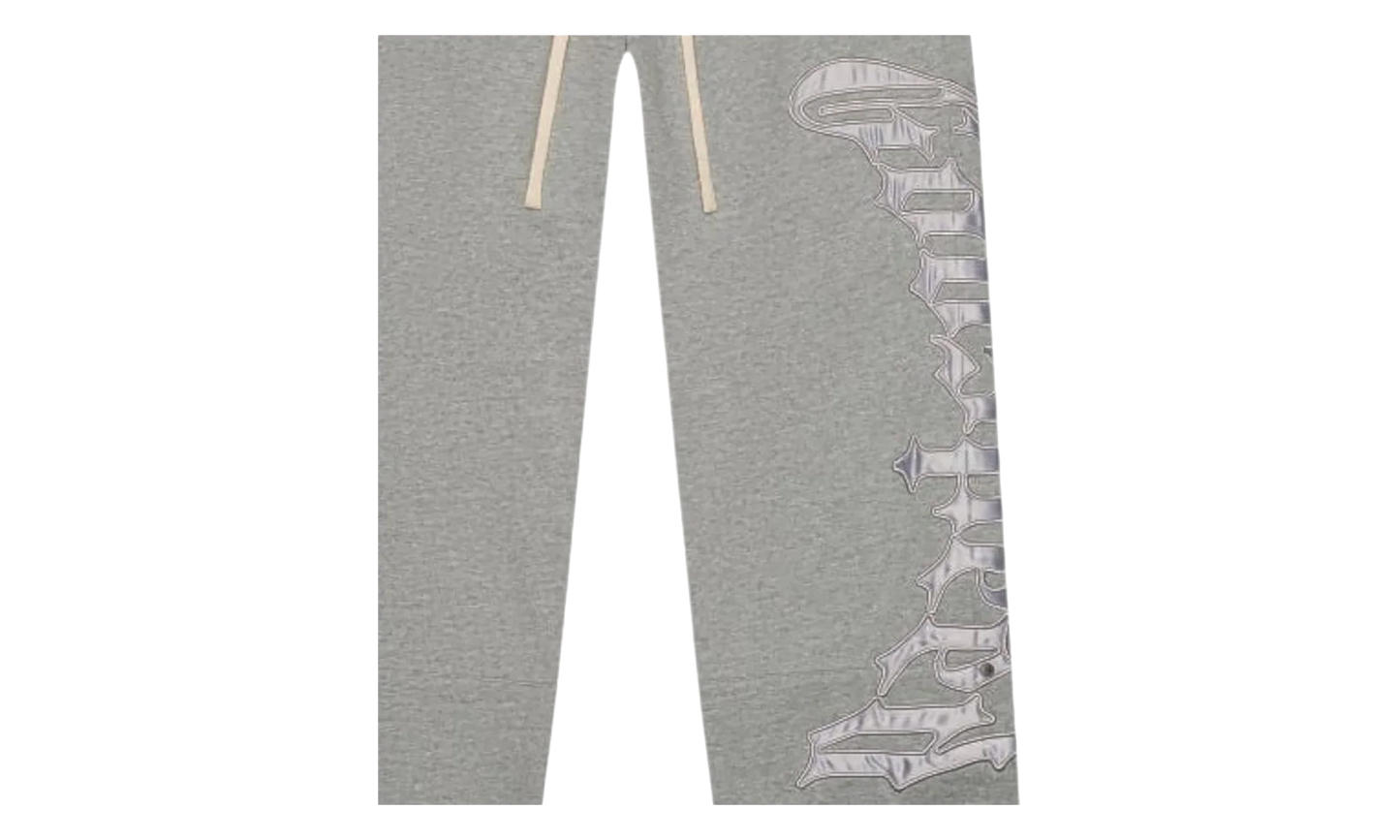 OG Logo Sweatpants V2 "Dark Grey / Silver Satin" GS065
