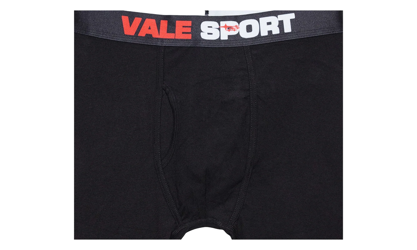 Sport Boxer Briefs (3-Pack) "Black" VAL36