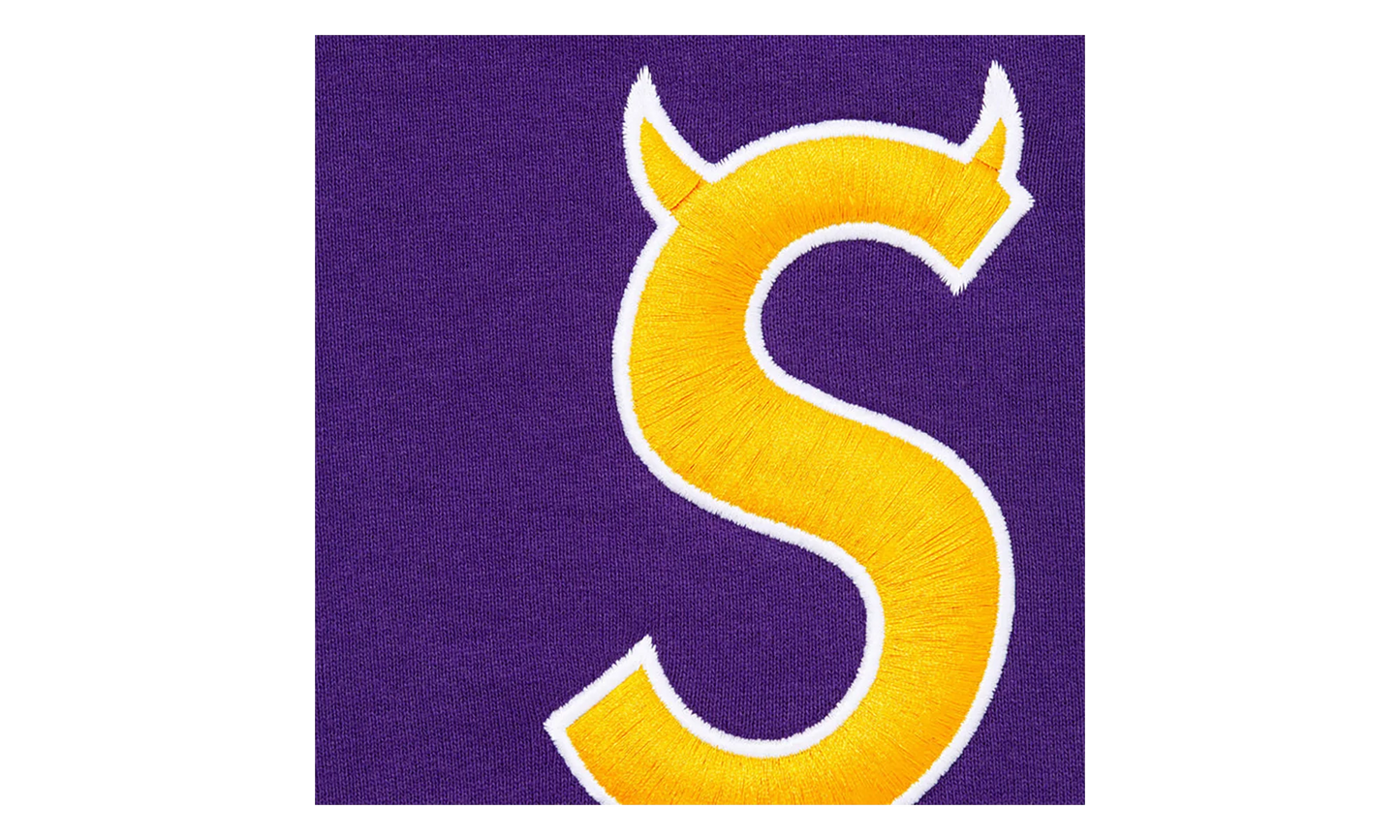 Devil S Logo Zip Up Hooded Sweatshirt "SS26 - Purple" SU27311