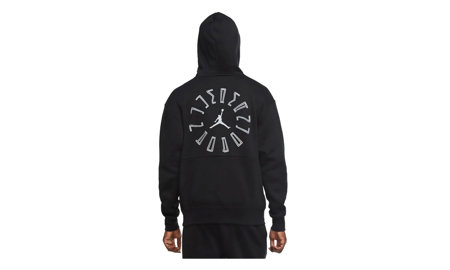 Air Jordan AJ11 Graphic Hoodie "Black / Reflective Silver'" DD0386 010