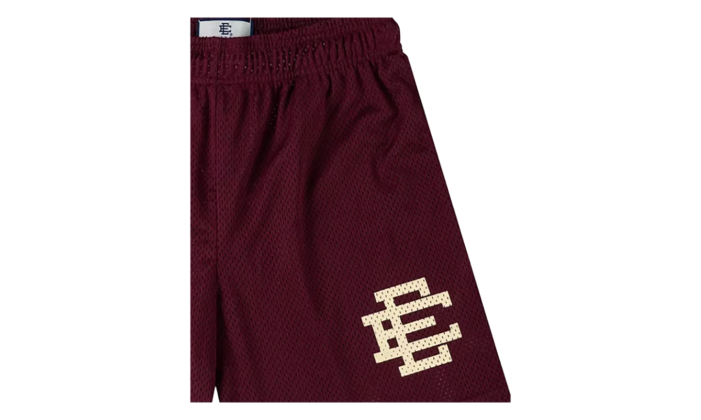 EE Basic Shorts "Maroon / Off White" EE241