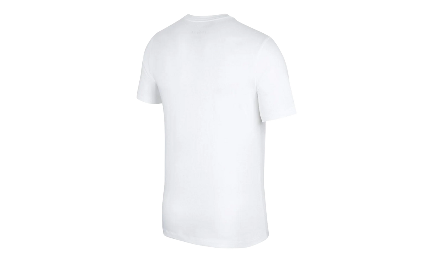 Air Jordan Wordmark T-Shirt "White / Gym Red / Black" CK4212 101