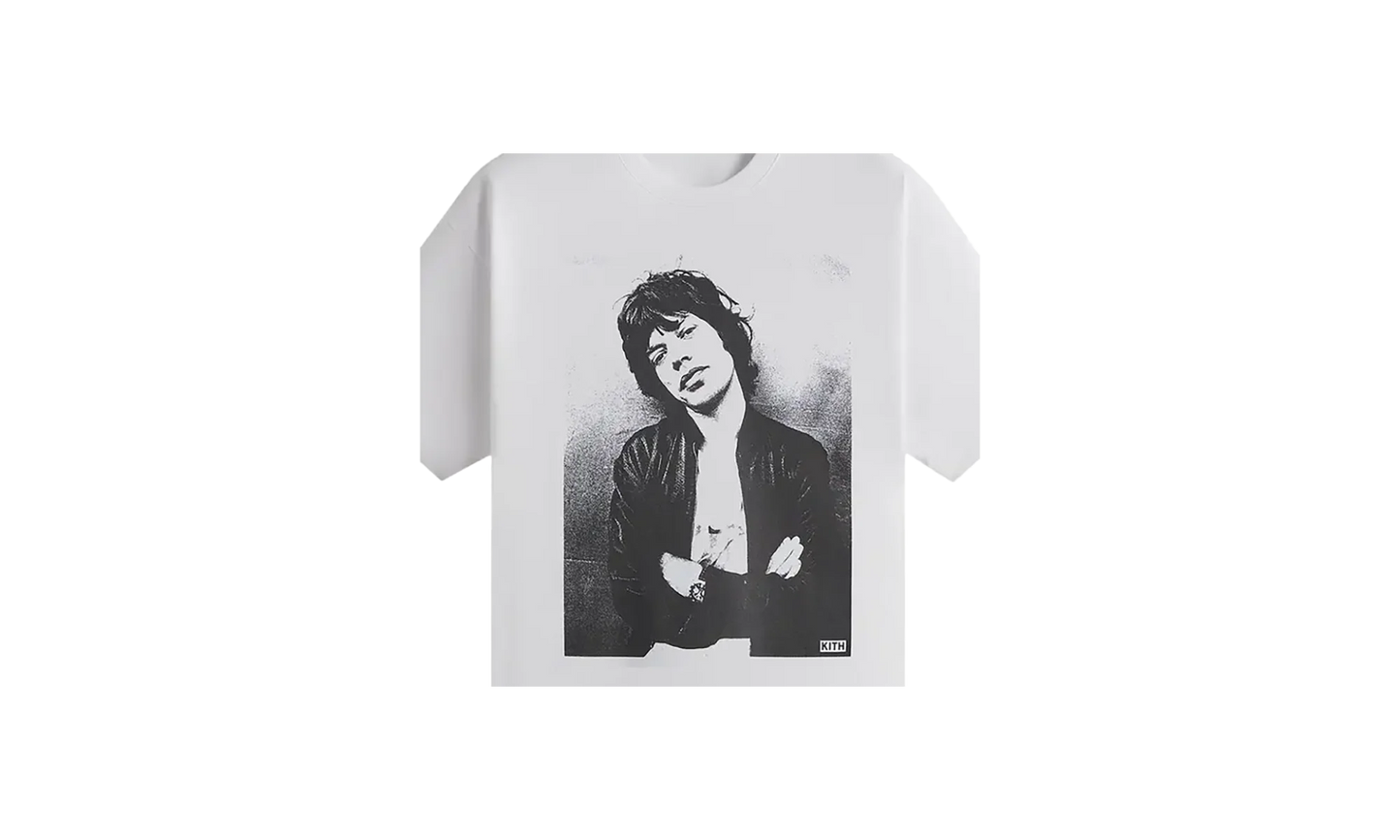 The Rolling Stones Mick Photo Vintage Tee "White" KHM033204 101