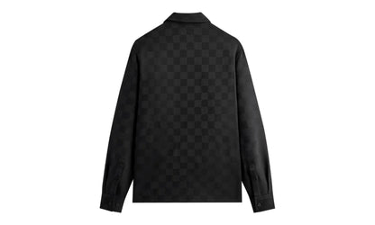 Boxy Collared Overshirt "Black" KHM031764 001