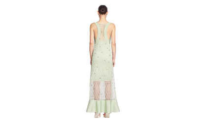 EMBROIDERED CAGE KNIT DRESS "AMANDE" RW DR9033 K033 E24 610