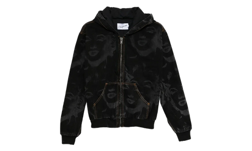 Marilyn Denim Workwear Jacket "Black" VAQ10J006
