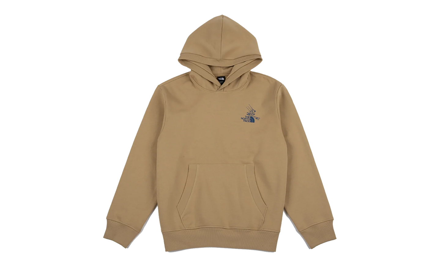 Mountain Celebration Relaxed Hoodie "Khaki Stone" NF0A8GB9LK5