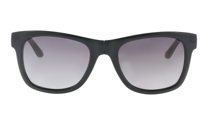 Rectangle Sunglasses "Shiny Black-Foldable" L778S-001