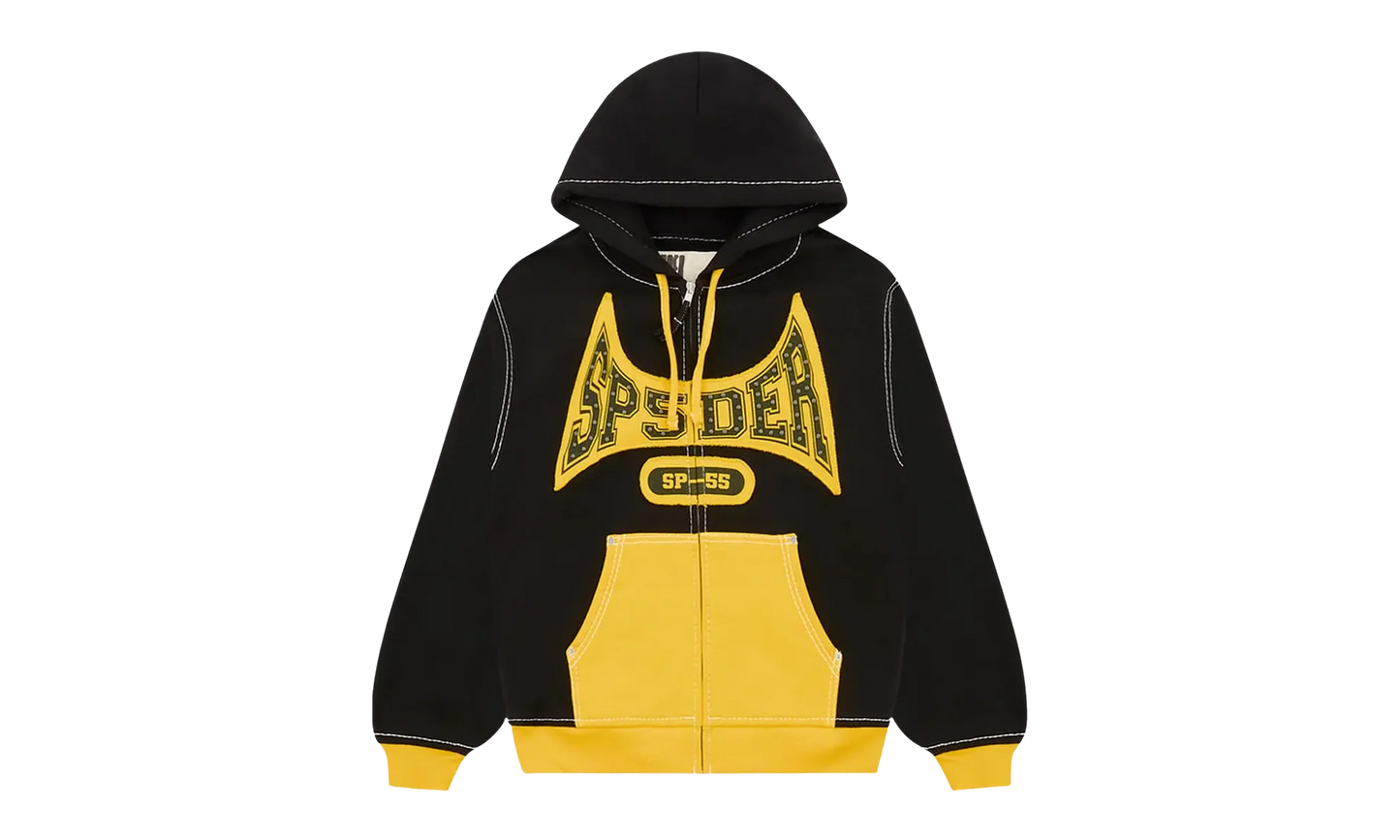 T&F ZIP HOODIE "Black" SP5der286