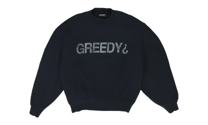 'Greedy ?' Crewneck "Black" GUT MHDS 0002