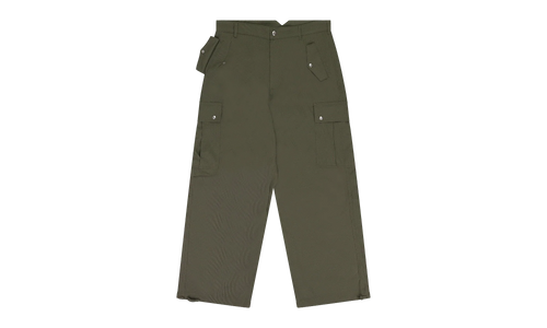 Seersucker Parachute Pant "Green" RHD-MBTM-0149