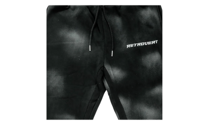 Prefall Flare Sweatpants "Black Washed" RET004