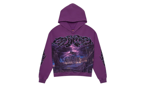 BMX Hoodie "Purple" GS059