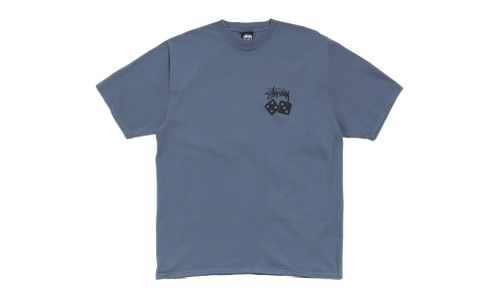 DICE TEE PIGMENT DYED "Navy" STUS400