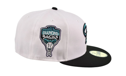 59FIFTY Arizona Diamondbacks Grape Fitted Hat "White" 70947482