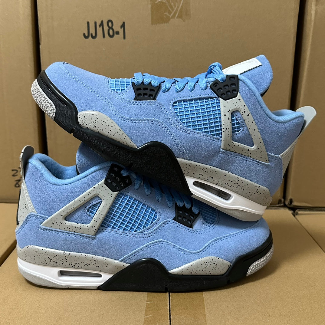 4 Retro University Blue