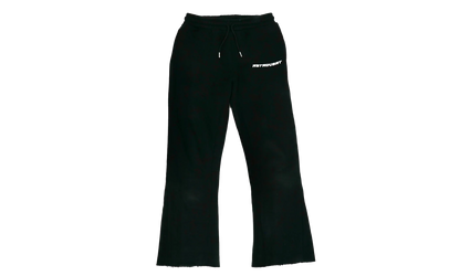 Flare Sweatpants "Black" RET020