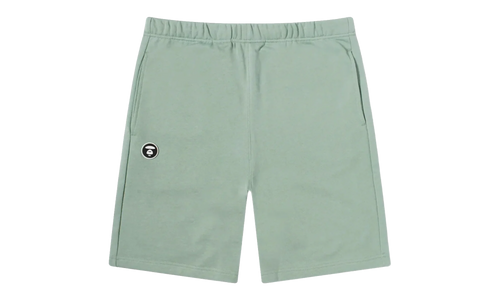 AAPE One Point Fleece Shorts "Green" 9G00B8X0
