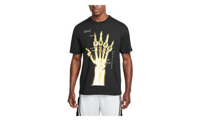 Kobe Bryant Broken Not Beaten T-Shirt "X-Ray Black" HV6694 010