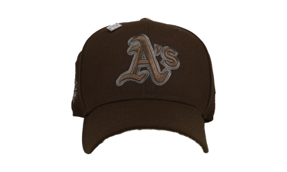 59FIFTY Oakland Athletics 1989 World Series Fitted Hat "Walnut / Copper" NE344