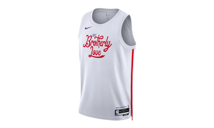NBA Philadelphia 76Ers 2022/23 City Edition Swingman Jersey "White" DO9640 100