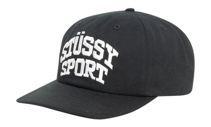 MID-DEPTH STÜSSY SPORT SNAPBACK "Black" STUS373