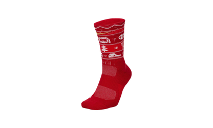 ELITE CHRISTMAS CREW SOCKS GYM "Red/White/Club Gold" SX7866 687