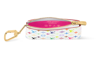 Key Pouch "Takashi Murakami - Multicolor White" M28388