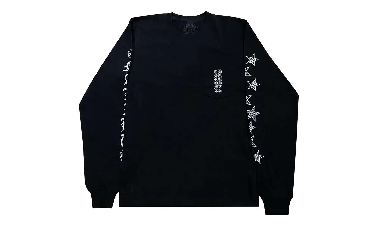 Malibu Exclusive Stars L/S T-shirt "Black" CHRM1190