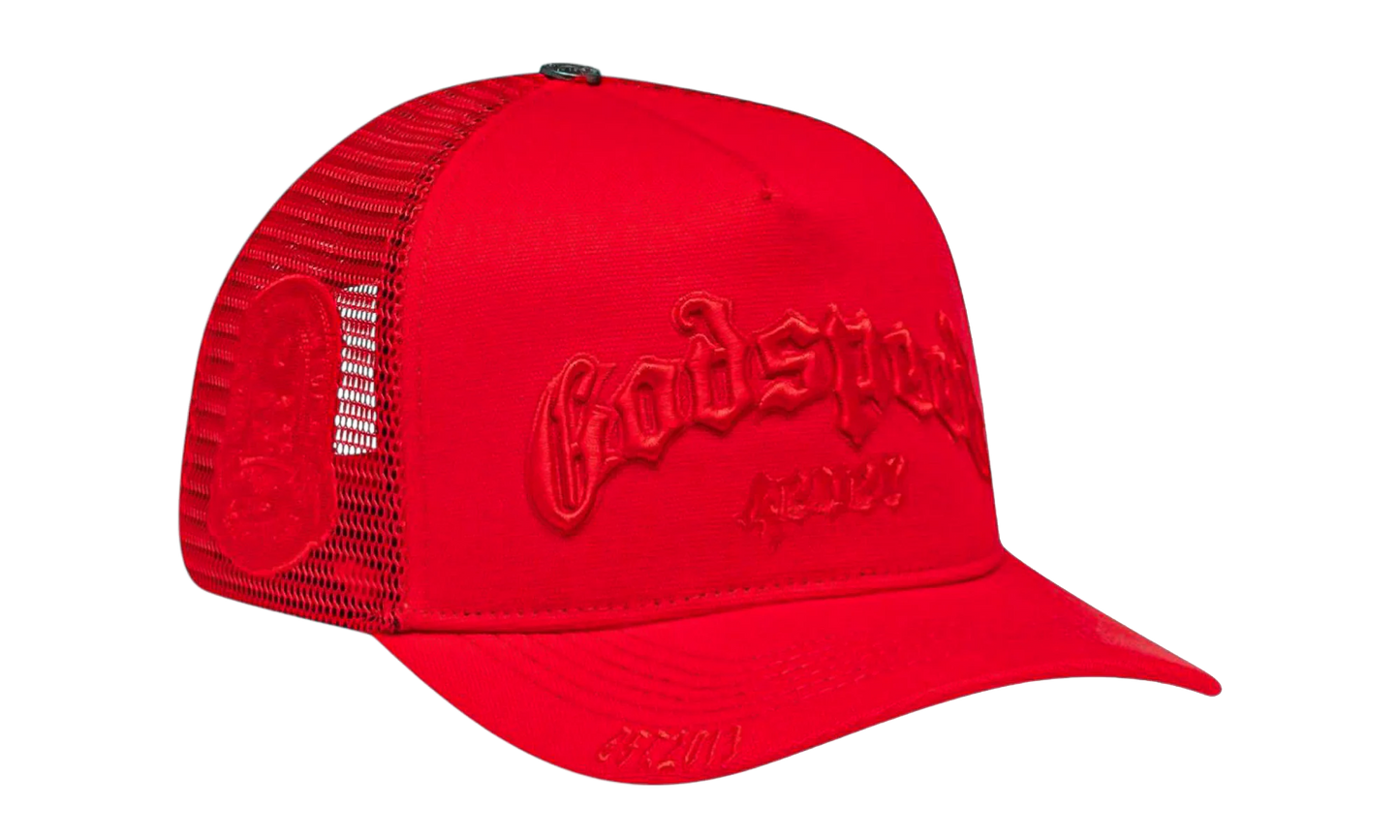 GS Forever Trucker Hat "Triple Red" GS134