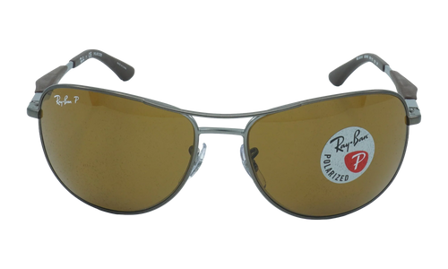 Pilot Polarized Sunglasses "Matte Gunmetal" RB3519-029-83_59