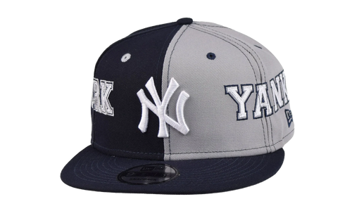 9FIFTY New York Yankees Team Split Snapback "Navy / Grey" 60296597
