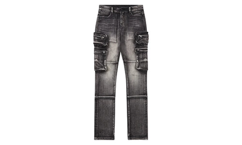 Slate Cargo Denim "Grey" B1839ASSTM