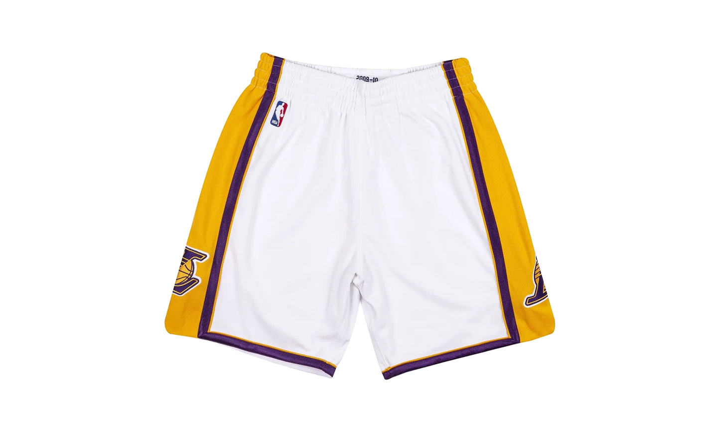 NBA Authentic Shorts "2009-10 Los Angeles Lakers - White" ASHRAC19105