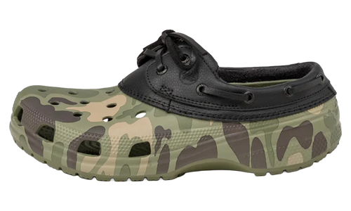 Classic Duck Camo Boat Shoe "Black" 212951 0SL