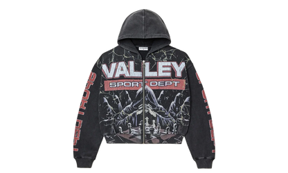 Mastermind Zip Up Hoodie "Black" VAL127