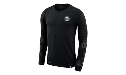 NBA Golden State Warriors Long Sleeve T‑Shirt "Elevated Mezzo Pixel" AQ6223 010