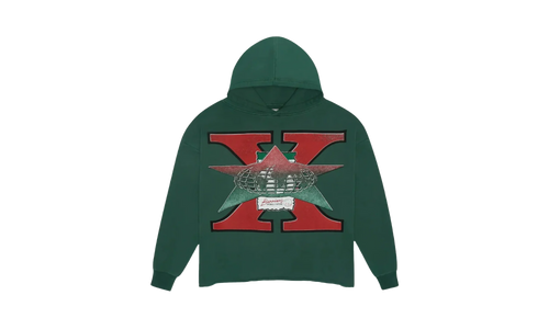 X Essential Hoodie "Green" BA H 19914 K7L