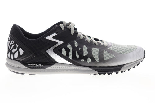 Chaser Mens Silver Gray Mesh Low Top Athletic Cross Training Shoes