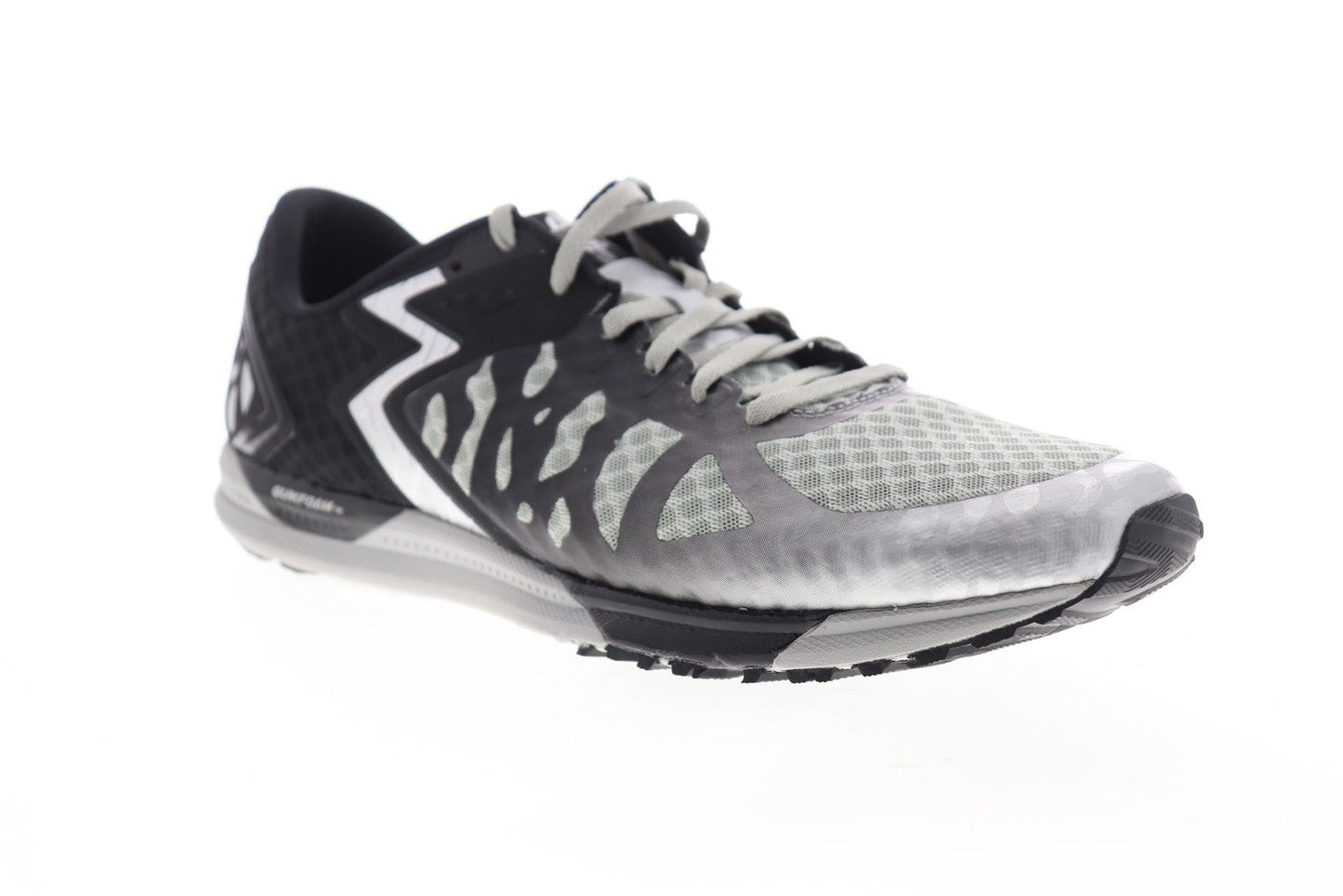 Chaser Mens Silver Gray Mesh Low Top Athletic Cross Training Shoes