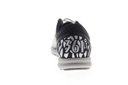 Chaser Mens Silver Gray Mesh Low Top Athletic Cross Training Shoes